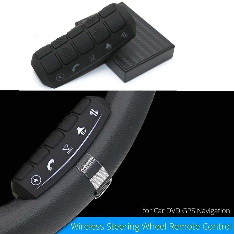 TheCoolCube مشغل DVD للسيارة مع نظام GPS وجهاز تحكم عن بُعد لاسلكي، زر التحكم عن بُعد على عجلة القيادة لملاحة السيارة DVD راديو 2 دين بلوتوث للتحكم في القيادة - Image 3